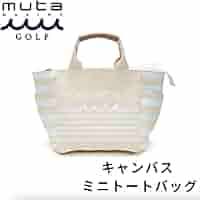 Amazon.co.jp: muta キャンバス ミニトートバッグ 白 MARINE